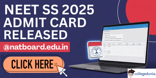 NEET SS 2025 Admit Card Released @natboard.edu.in; Check Direct Link Here!